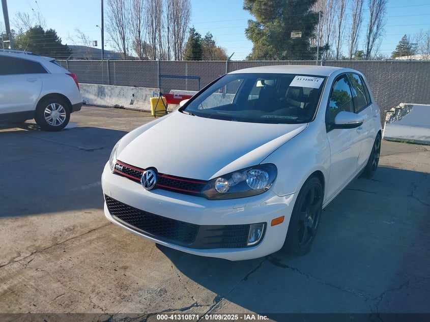 2012 VOLKSWAGEN GTI VIN: WVWHD7AJ4CW012502