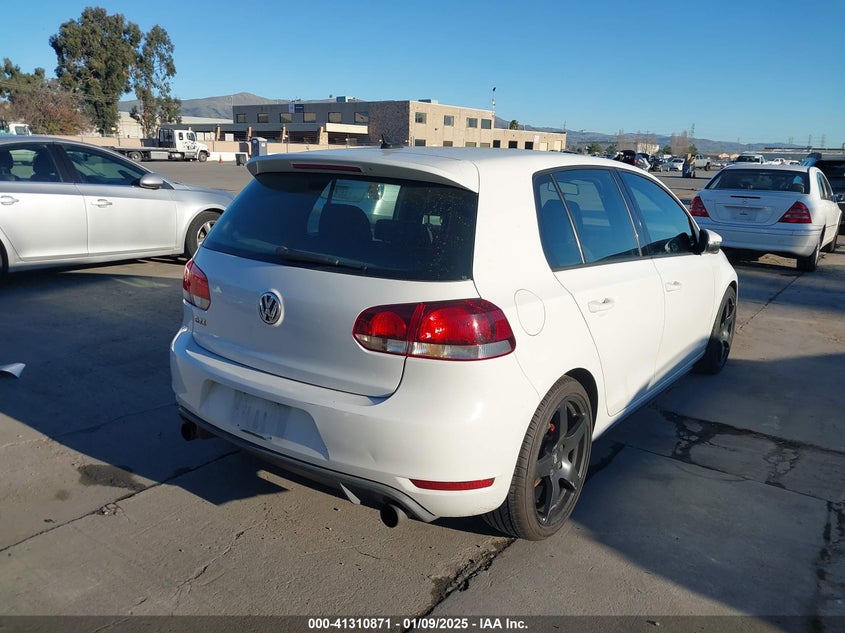 2012 VOLKSWAGEN GTI VIN: WVWHD7AJ4CW012502