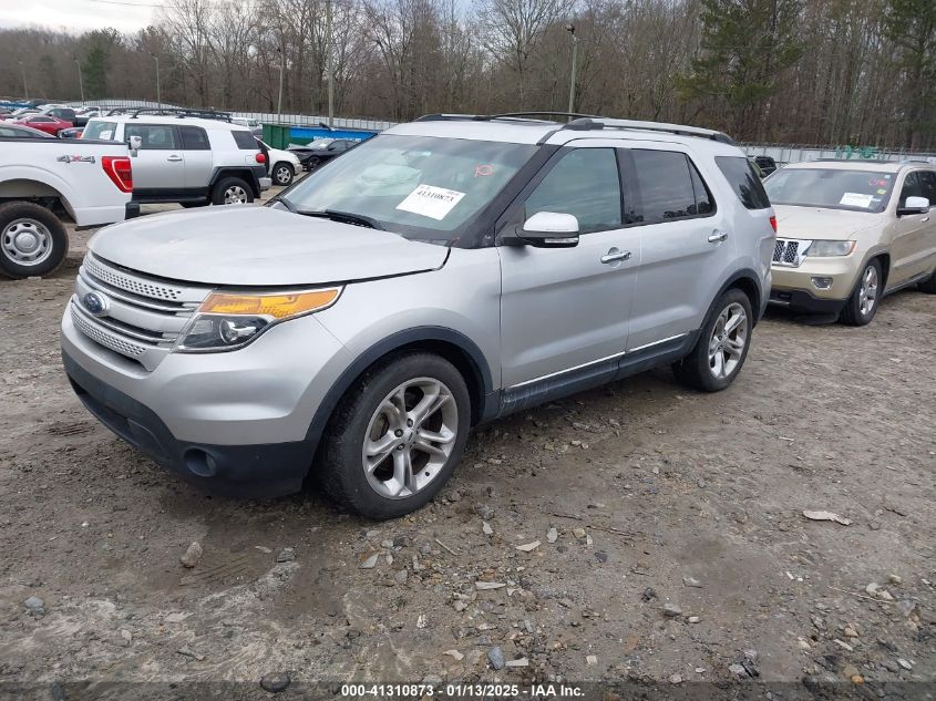 2014 FORD EXPLORER VIN: 1FM5K7F89EGB38815