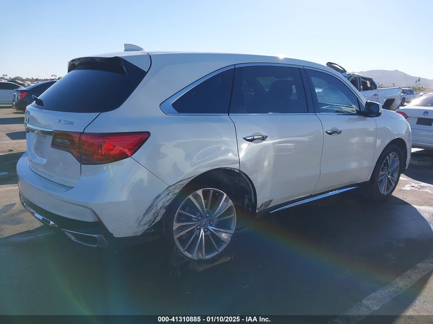 2017 ACURA MDX VIN: 5FRYD3H55HB010124