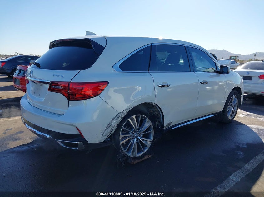 2017 ACURA MDX VIN: 5FRYD3H55HB010124