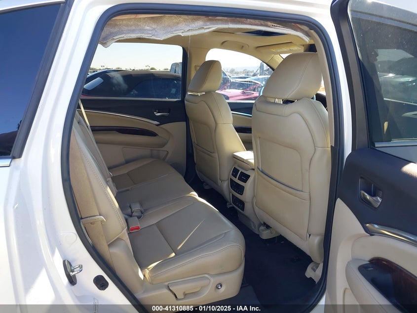 2017 ACURA MDX VIN: 5FRYD3H55HB010124