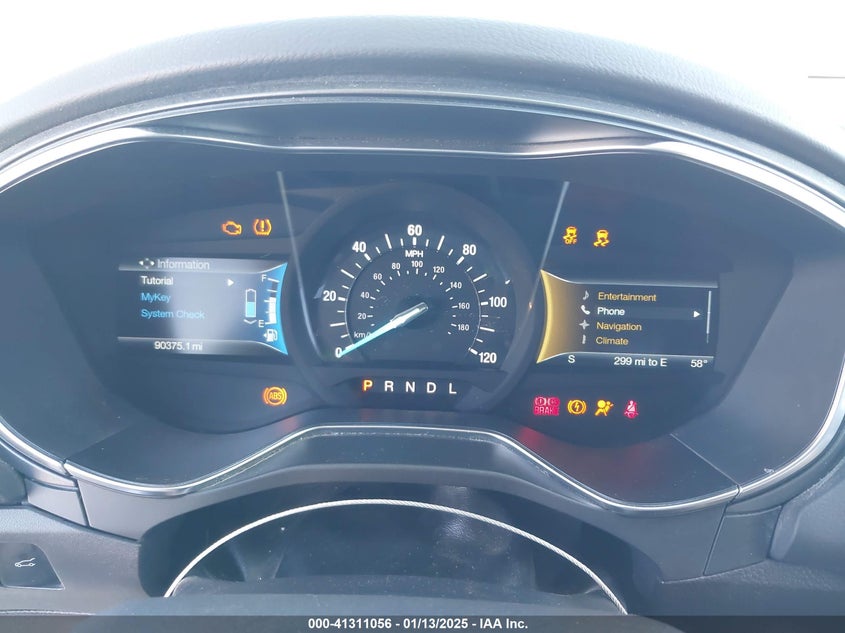 2016 FORD FUSION HYBRID VIN: 3FA6P0RU3GR157274
