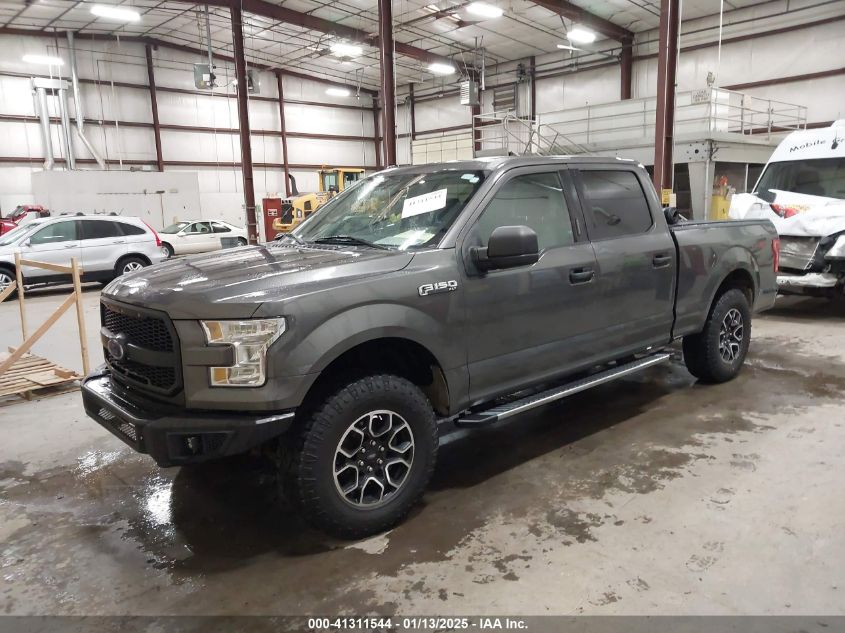 VIN 1FTFW1EF1GKF28236 2016 FORD F-150 no.2