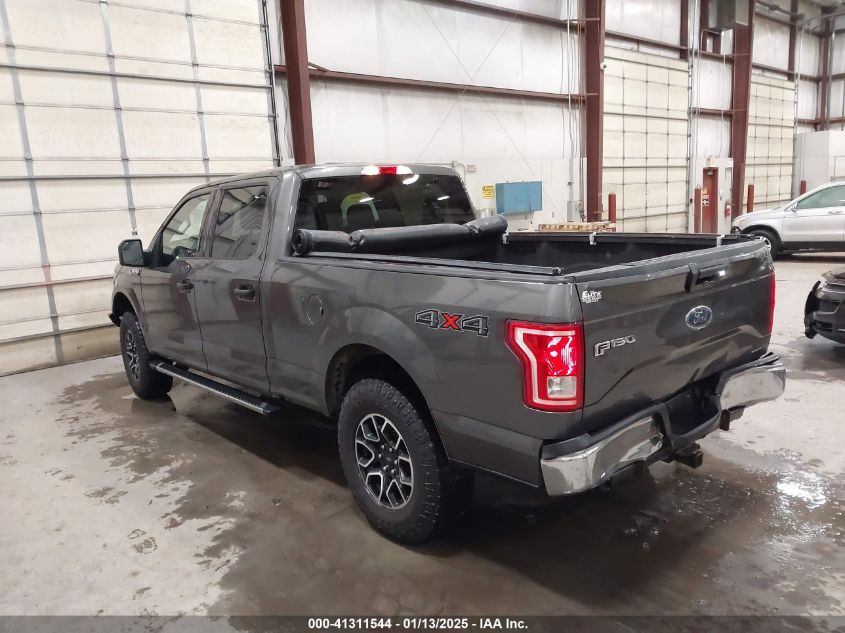 VIN 1FTFW1EF1GKF28236 2016 FORD F-150 no.3