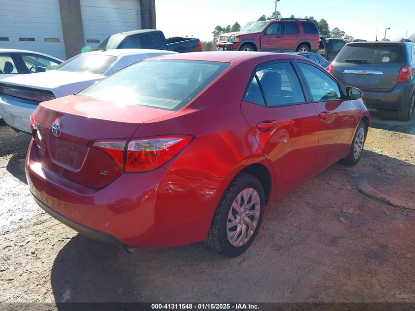 2018 TOYOTA COROLLA VIN: 5YFBURHE4JP848200