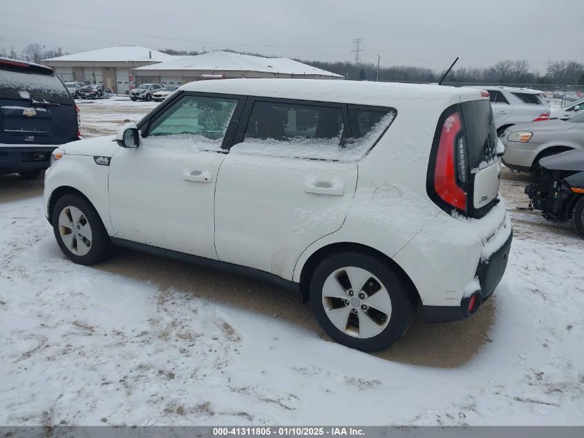 VIN KNDJN2A25G7265855 2016 KIA Soul no.3