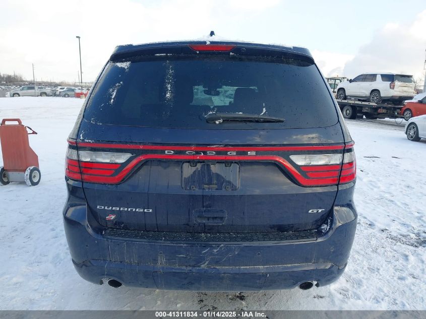 2018 Dodge Durango Gt Awd VIN: 1C4RDJDG1JC395542 Lot: 41311834