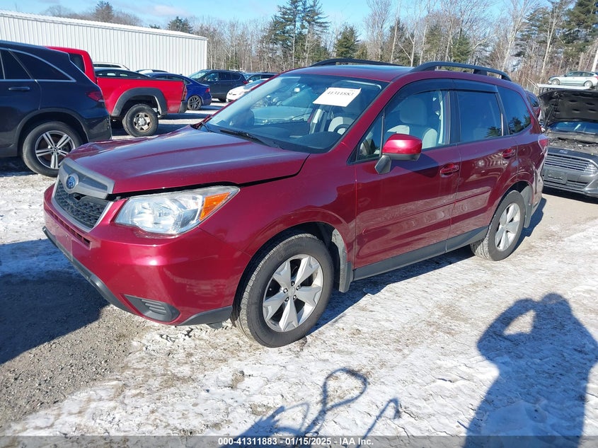 2015 SUBARU FORESTER 2.5I PREMIUM - JF2SJADC4FH477462