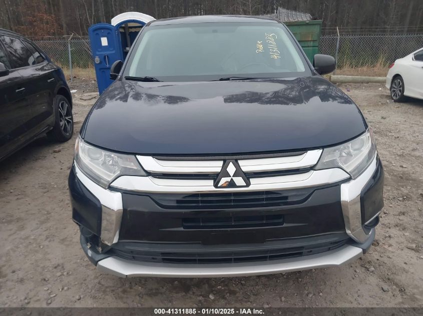 VIN JA4AD2A33GZ030607 2016 MITSUBISHI OUTLANDER no.6