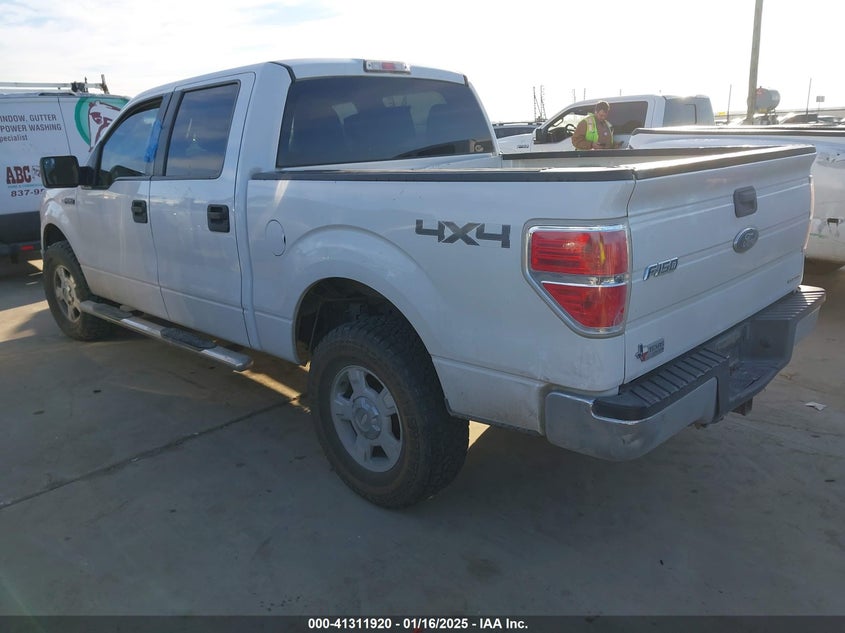 2012 FORD F-150 VIN: 1FTFW1EF2CFC76662