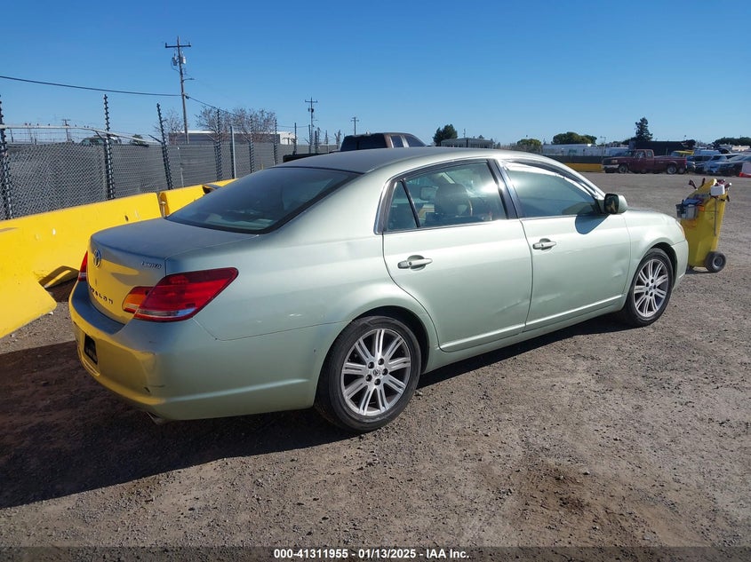 2006 TOYOTA AVALON VIN: 4T1BK36B26U089161