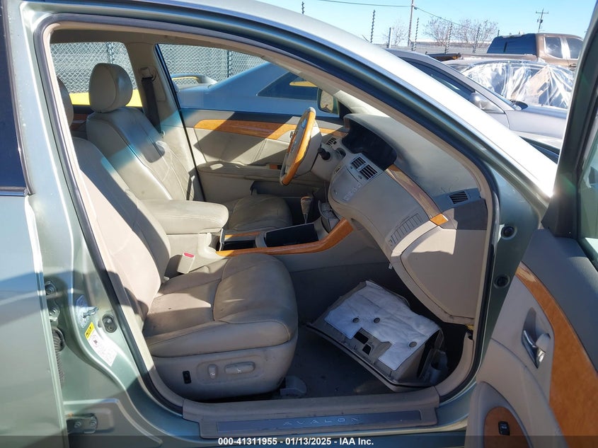2006 TOYOTA AVALON VIN: 4T1BK36B26U089161