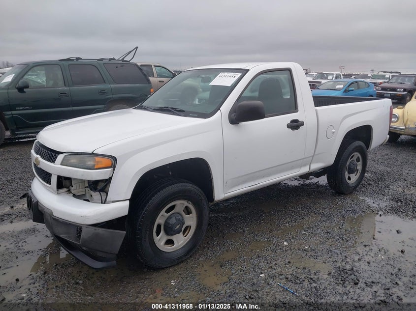 2010 CHEVROLET COLORADO VIN: 1GCHTBD98A8135308