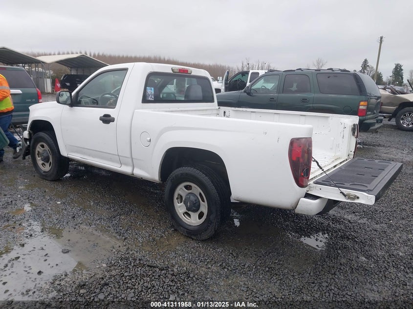 2010 CHEVROLET COLORADO VIN: 1GCHTBD98A8135308