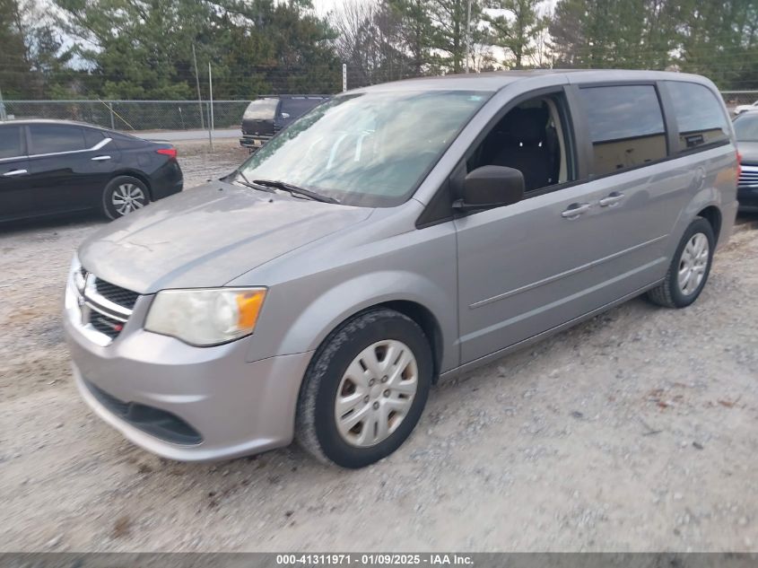 VIN 2C4RDGBG9ER209359 2014 DODGE GRAND CARAVAN no.2