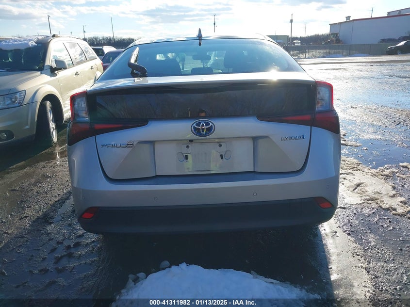 2019 TOYOTA PRIUS VIN: JTDKARFU4K3095684