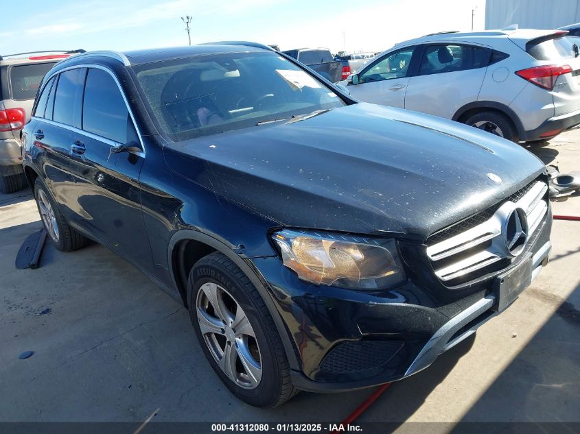 2016 MERCEDES-BENZ GLC 300 - WDC0G4JB6GF014540