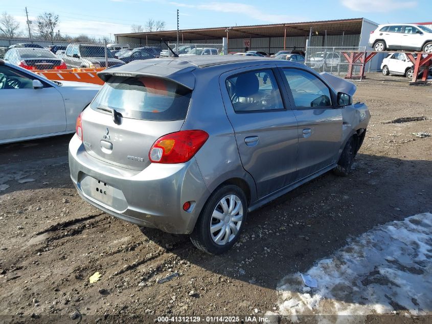 VIN ML32A3HJ0FH047692 2015 MITSUBISHI MIRAGE no.4