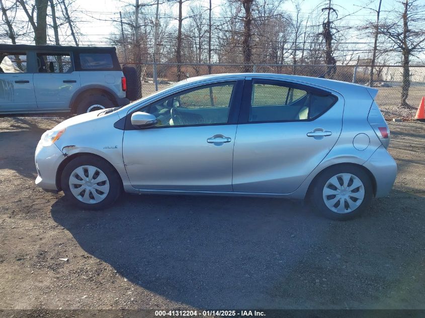 VIN JTDKDTB38E1564048 2014 TOYOTA PRIUS C no.14