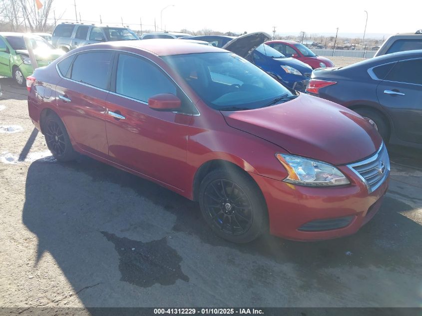 VIN 3N1AB7APXEY279623 2014 NISSAN SENTRA no.1