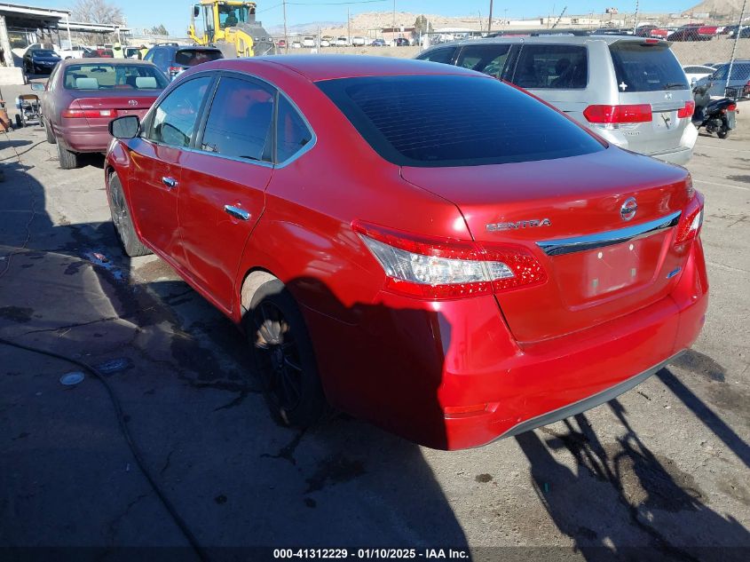 VIN 3N1AB7APXEY279623 2014 NISSAN SENTRA no.3