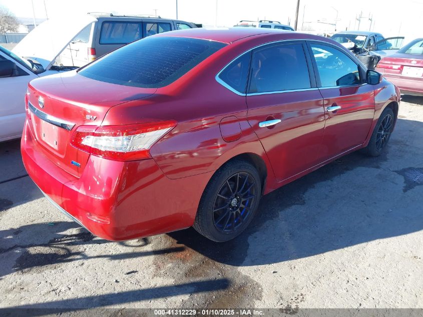 VIN 3N1AB7APXEY279623 2014 NISSAN SENTRA no.4