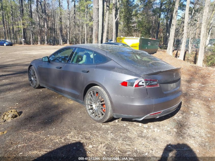 VIN 5YJSA1S14EFP29418 2014 TESLA MODEL S no.3