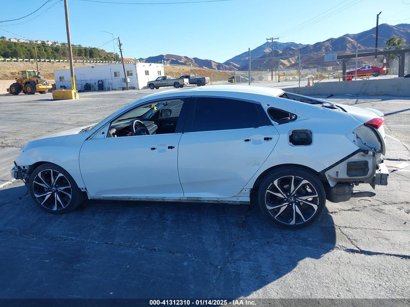 2018 HONDA CIVIC VIN: JHMFC1F31JX002100