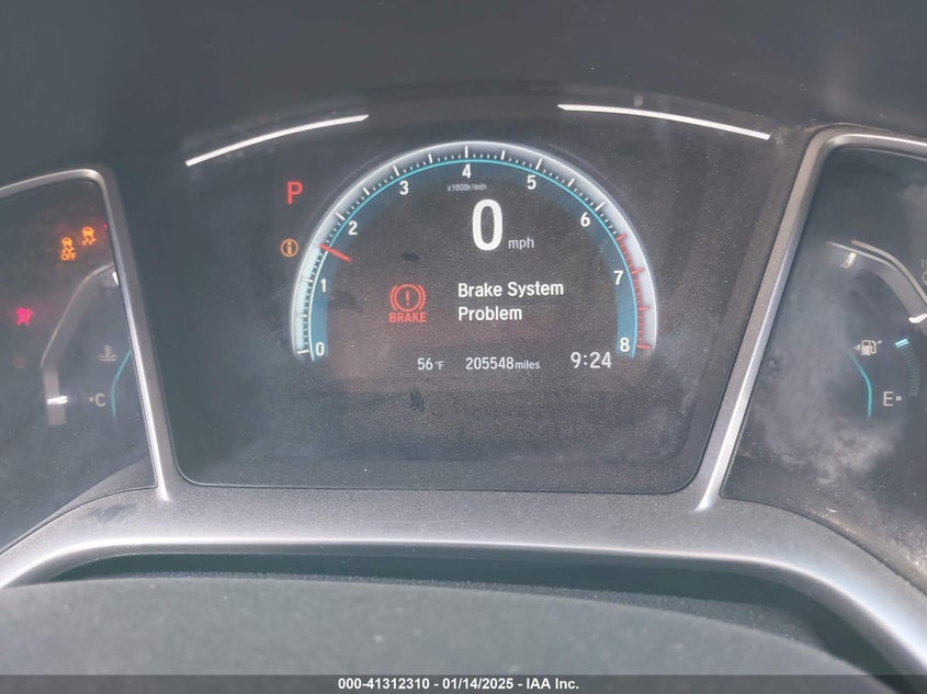 2018 HONDA CIVIC VIN: JHMFC1F31JX002100