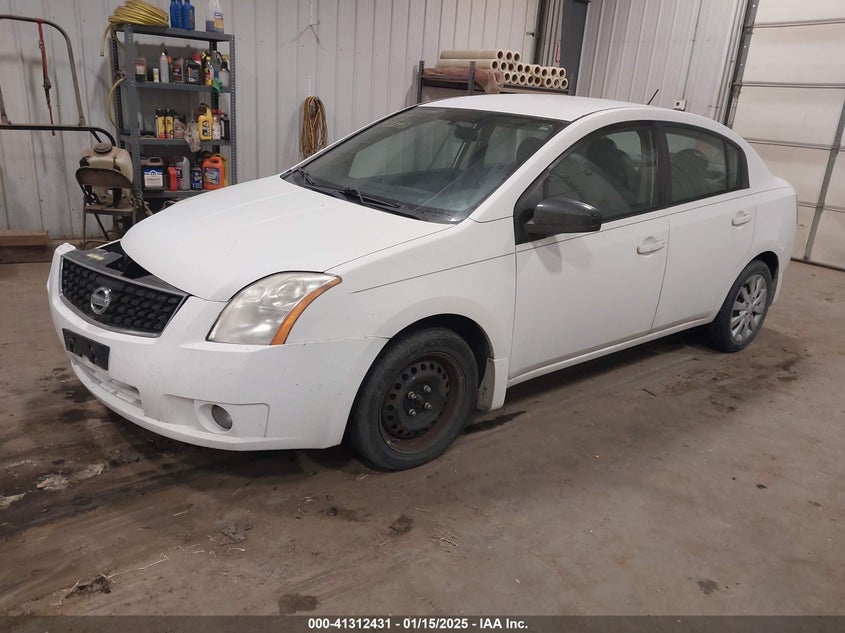 2008 NISSAN SENTRA VIN: 3N1AB61E58L711254