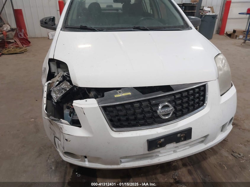 2008 NISSAN SENTRA VIN: 3N1AB61E58L711254