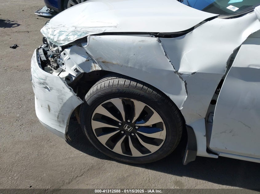 2015 HONDA ACCORD HYBRID VIN: 1HGCR6F55FA004767