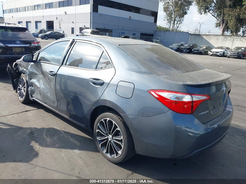 2016 TOYOTA COROLLA VIN: 5YFBURHE6GP422937