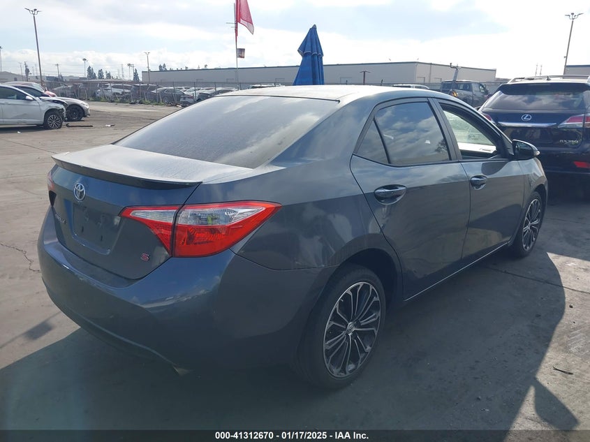 2016 TOYOTA COROLLA VIN: 5YFBURHE6GP422937