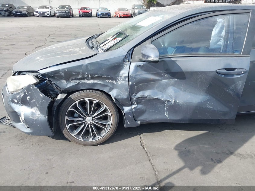 2016 TOYOTA COROLLA VIN: 5YFBURHE6GP422937