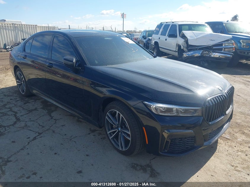 Vin: wba7t4c04lcd18392, lot: 41803110, bmw 740i xdrive 2020 img_1