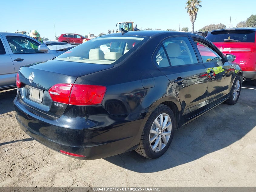 2011 VOLKSWAGEN JETTA VIN: 3VWDX7AJ3BM322125