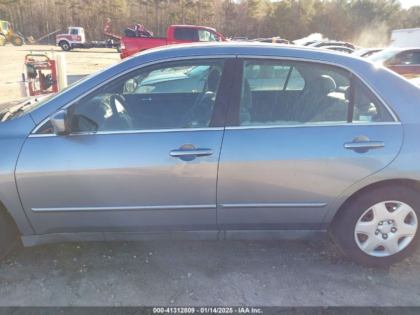 2007 Honda Accord 2.4 Lx VIN: 1HGCM56417A195735 Lot: 41312809