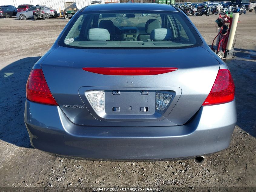 2007 Honda Accord 2.4 Lx VIN: 1HGCM56417A195735 Lot: 41312809