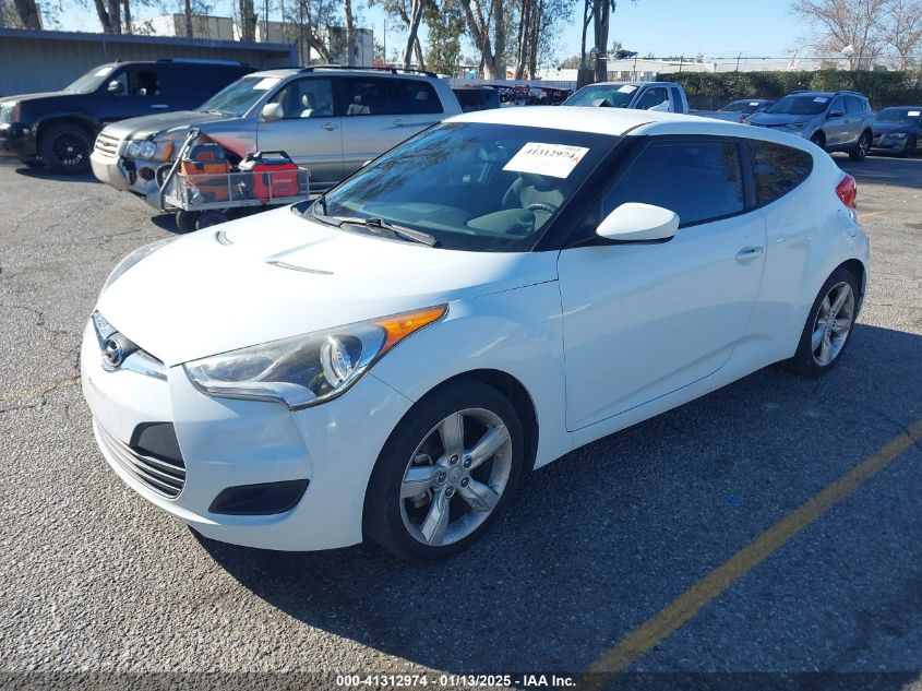 VIN KMHTC6AD6EU213331 2014 HYUNDAI VELOSTER no.2