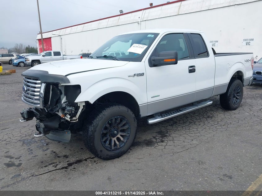 2012 FORD F-150 VIN: 1FTFX1ET7CKE37016