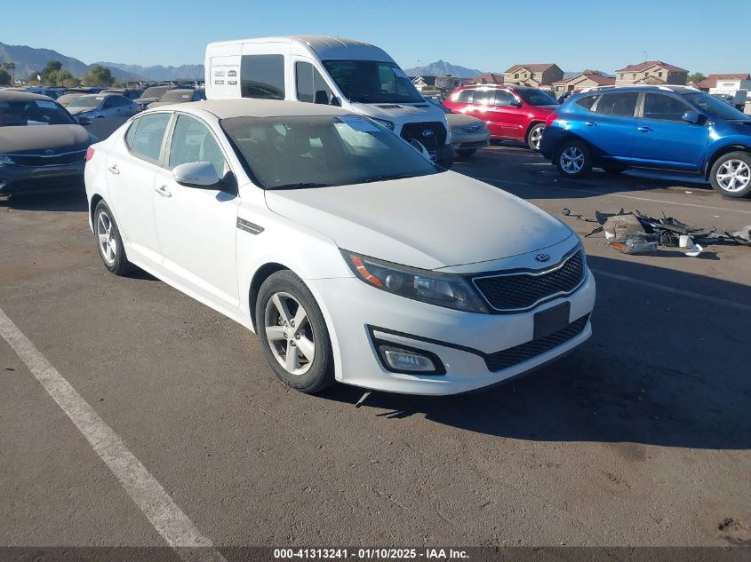 VIN 5XXGM4A7XFG396452 2015 KIA OPTIMA no.1