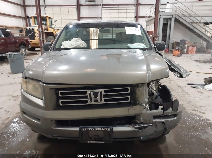 2007 HONDA RIDGELINE VIN: 2HJYK16487H518582