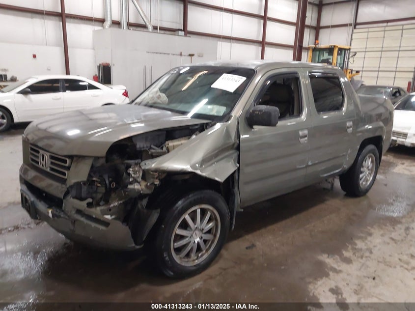 2007 HONDA RIDGELINE VIN: 2HJYK16487H518582