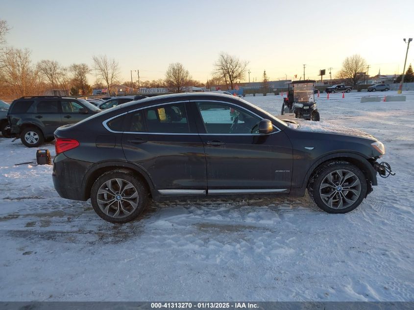 2015 BMW X4 xDrive28I VIN: 5UXXW3C5XF0M88838 Lot: 41313270
