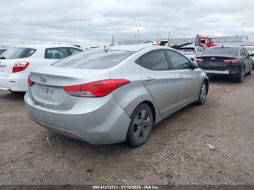 VIN 5NPDH4AE6DH416347 2013 HYUNDAI ELANTRA no.4