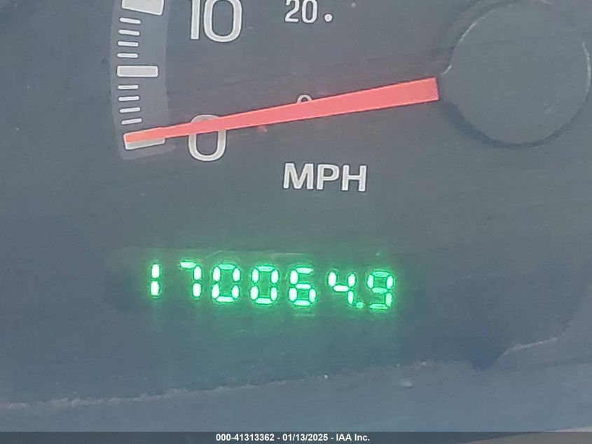 2001 Ford F150 VIN: ISTRW0AIXIKE360II Lot: 41313362