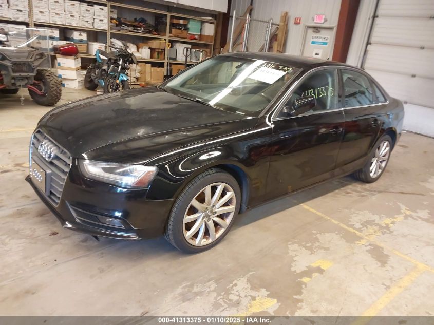 VIN WAUFFAFL4DN026462 2013 AUDI A4 no.2