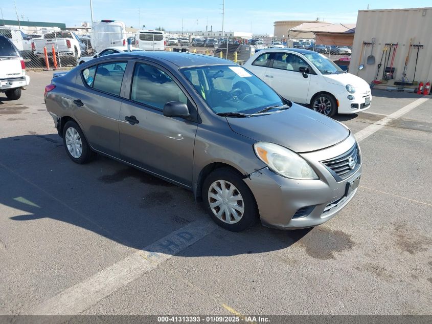 VIN 3N1CN7AP9EL845624 2014 Nissan Versa, 1.6 S+ no.1